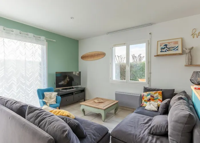 Vakantiehuis Maison Confortable A Biscarrosse Avec Piscine Privee Et Animaux Acceptes - Fr-1-319-627 *