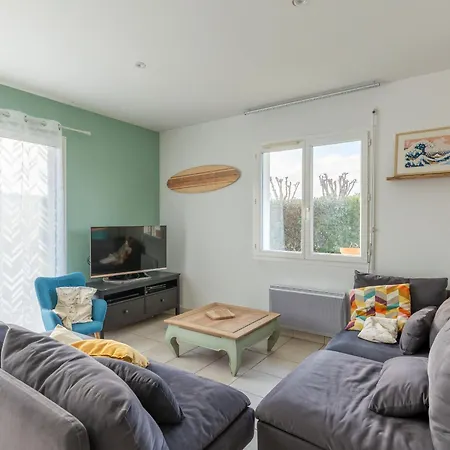 Holiday home Maison Confortable A Biscarrosse Avec Piscine Privee Et Animaux Acceptes - Fr-1-319-627 *