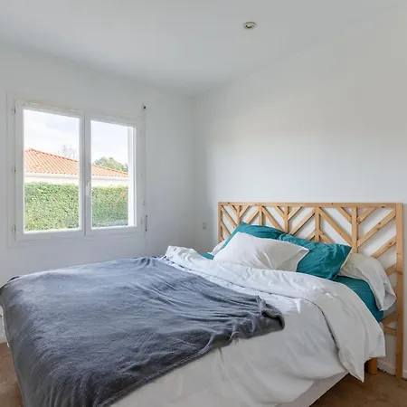 Vakantiehuis Maison Confortable A Avec Piscine Privee Et Animaux Acceptes - Fr-1-319-627 Biscarrosse