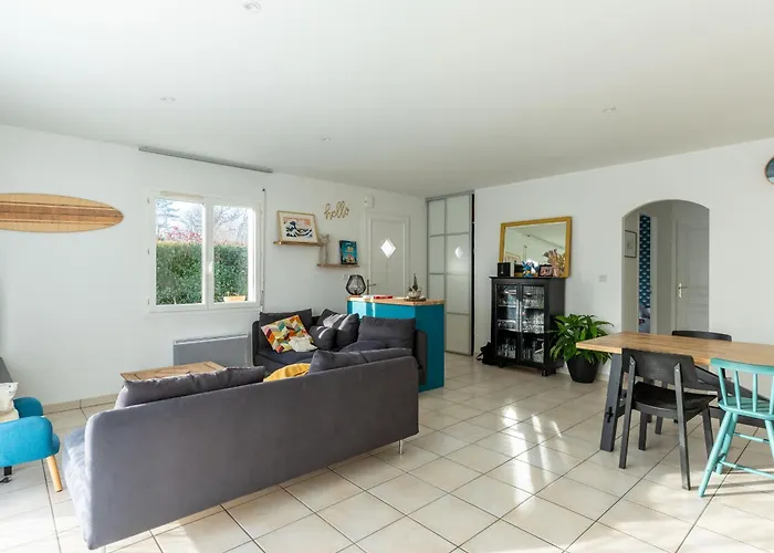 Maison Confortable A Biscarrosse Avec Piscine Privee Et Animaux Acceptes - Fr-1-319-627 * Biscarrosse